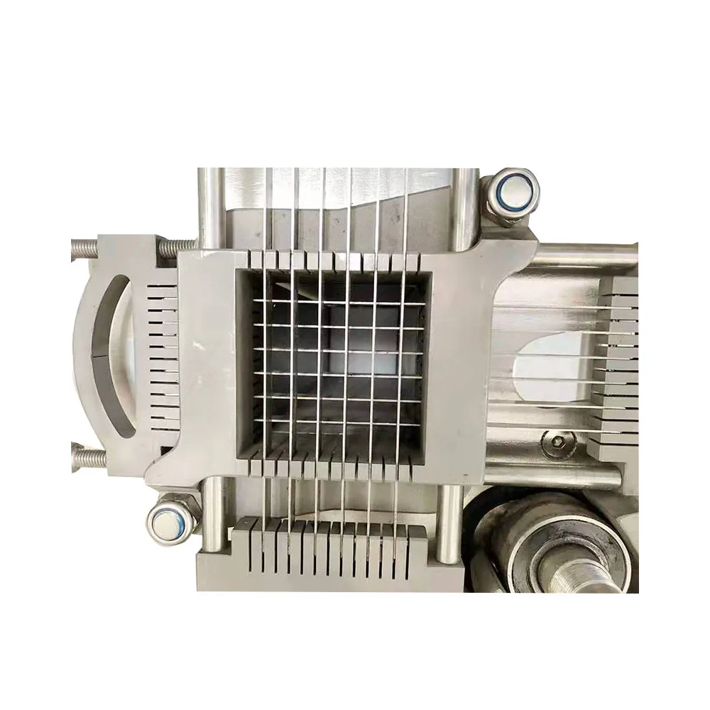 GOOPIKK Industrial Fully automatic hot selling meat dicer cube cutting machine 380v beef square block cutting machine