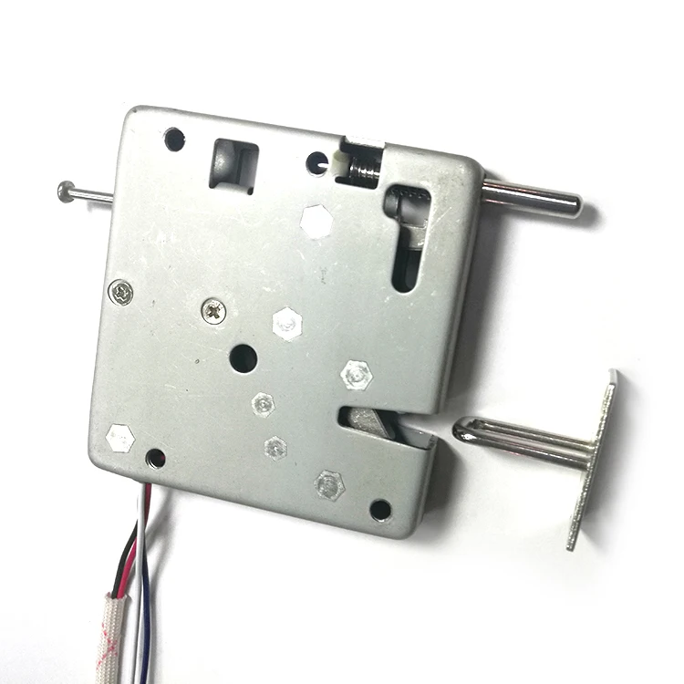 Electric Control Lock Electromagnetic Cabinet Lock With Push Rod For Locker Lock