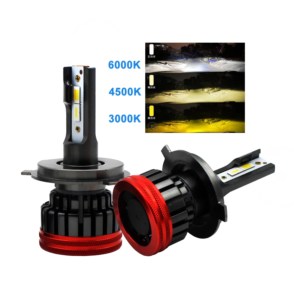  110W 20000LM 9005 9006 Автомобильные фары светодиодные лампы H8 H1 противотуманные 24V CSP