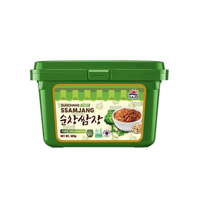Korean High Quality Wholesale Bulk Price Rice Topping Salted Classic Seasoning Ssamjang Soya Soybean Sauce Bean Paste