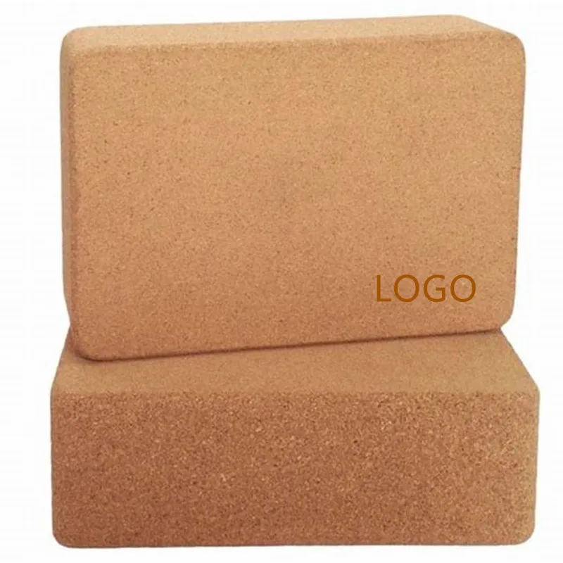 
Wholesale Eco-Friendly Yoga Blocks Natrual Cork Custom Yoga Block Cork Yoga Block 
