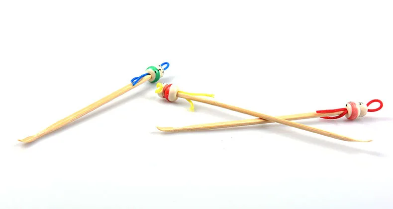Custom Logo Bamboo ear pick Ear Cleaning tool Earpick