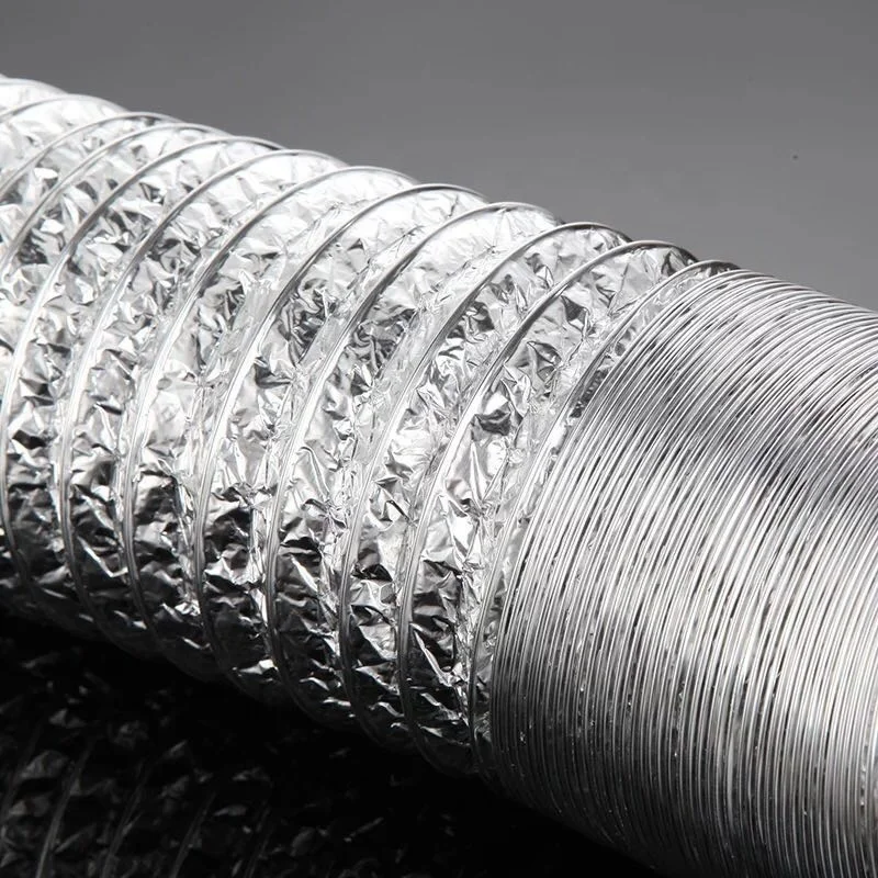 Aluminum foil insulated flexible aluminum air duct