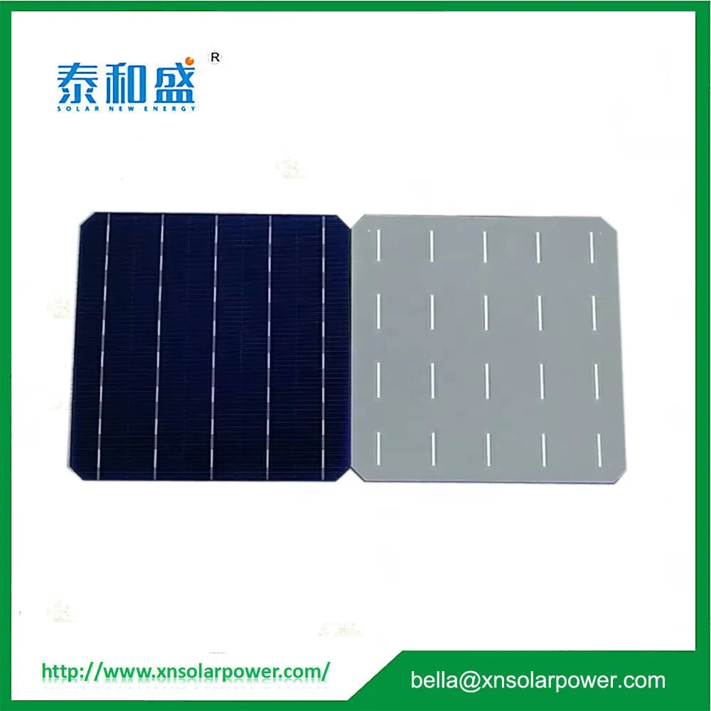 High Efficiency a Grade 5BB Mono Solar Modules 156.75mm with PERC Technology Made from High Quality Monocrystalline Silicon
