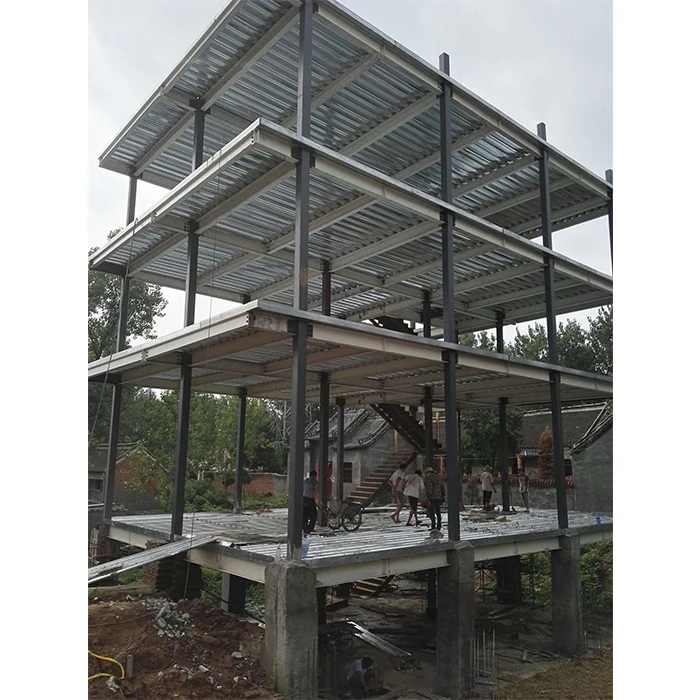 Low cost modern simple large wide span prefab light steel building warehouse design