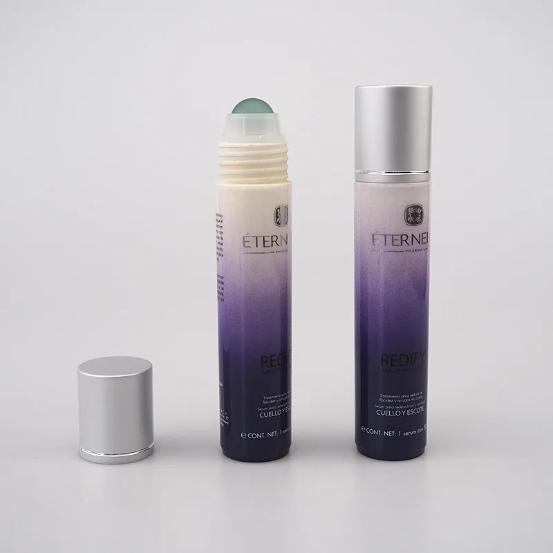 30ML plastic roller on bottle with aluminum cap