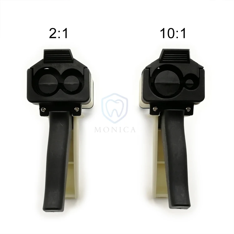 50ml 1 to 1/2 to 1 Dental  Manual Silicone Rubber Dispenser/ Manual Silicone Dispensing Gun  AB Glue Gun