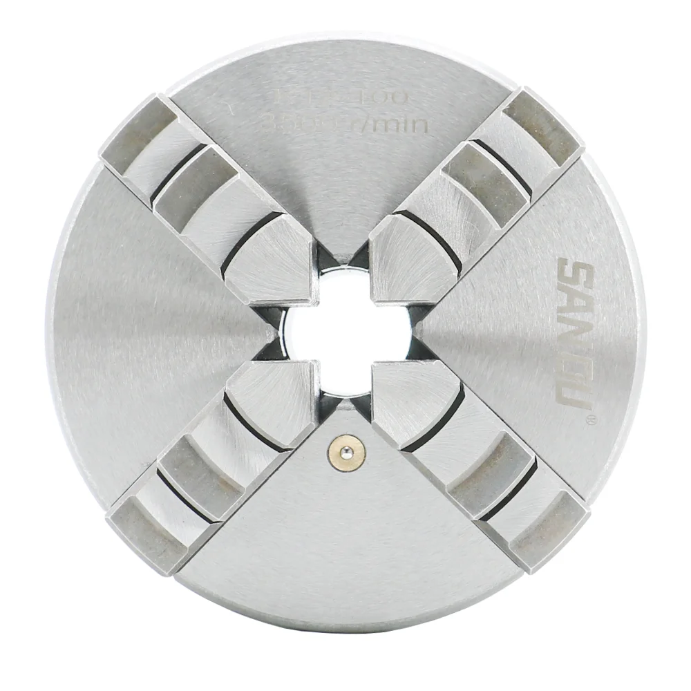 4 Jaws Wood Lathe Chuck HLTNC Brand Self-centering Chuck K12 Series 4jaws chuck 125mm for lathe machine