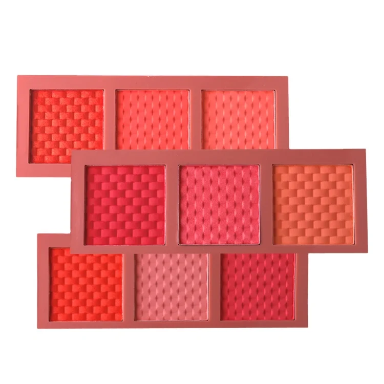 Романтическая красота 3 вида цветов легко носить макияж натуральная пудра Румяна женский макияж румяна палитра частная марка