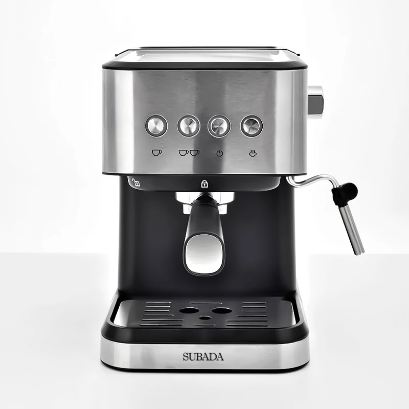 New Hot selling Semi-automatic coffee machine with Steam Milk Frother Hot selling Coffee Machine Hotel Use  110V 220V