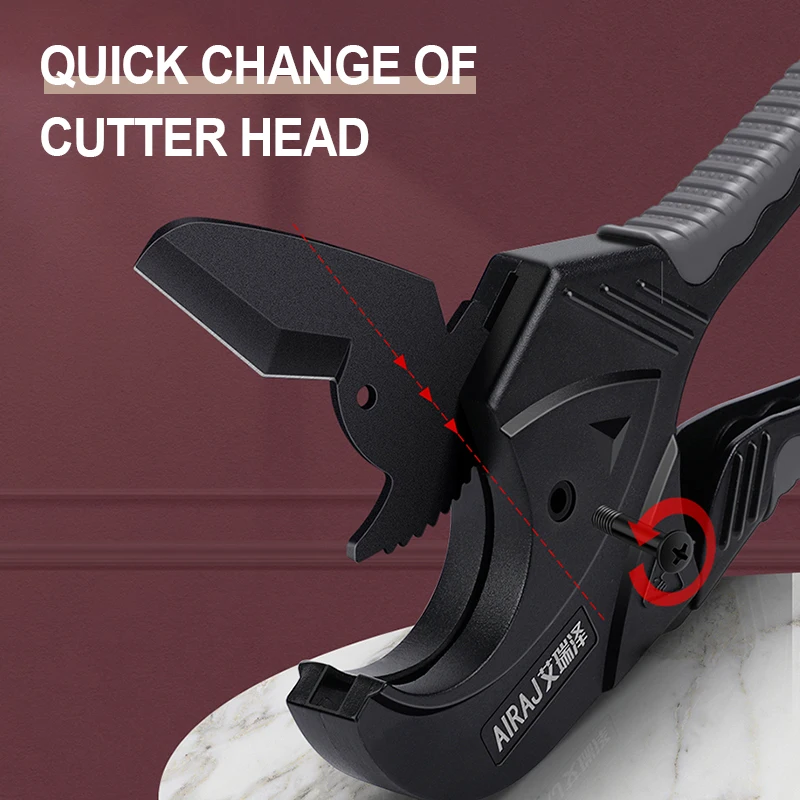 Hand Tools Heavy Duty Fast Cut 33mm 42mm 65MM Manual Plastic Pipe Cutter PVC PPR Hose Cutting Tool