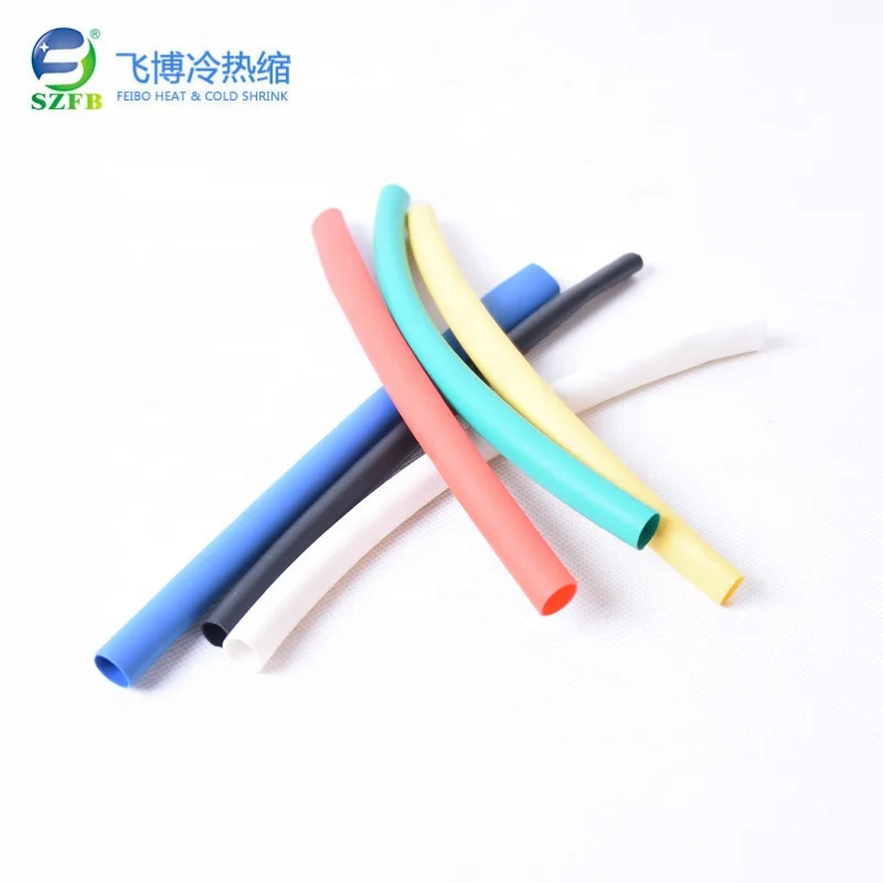 Sleeve Double Wall Silicone Rubber Shrinkable Heat Shrink Tubing With Glue