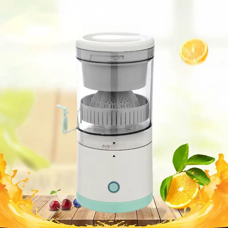 Portable Rechargeable juices Automatic Mixing Juicer Low Noise Small Home Juice Machine with USB Power Source