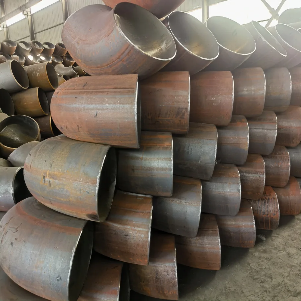 304 санитарный 316 из нержавеющей стали 45 90 градусов ASME B16.9 ASTM A420 WPL6 Штамповка углеродистой бесшовные локти специальные толстые стены