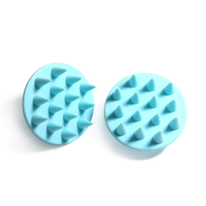Private logo Hair Scalp Massager Silicone Scalp Hair Massage Shampoo Brush