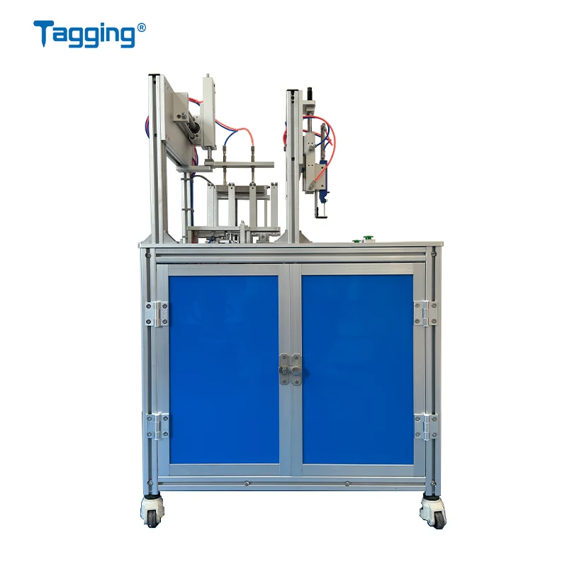 Factory direct sales Tagging automatic feedin folding card nail marking machine, pneumatic tag gun, towel, gloves, socks machine