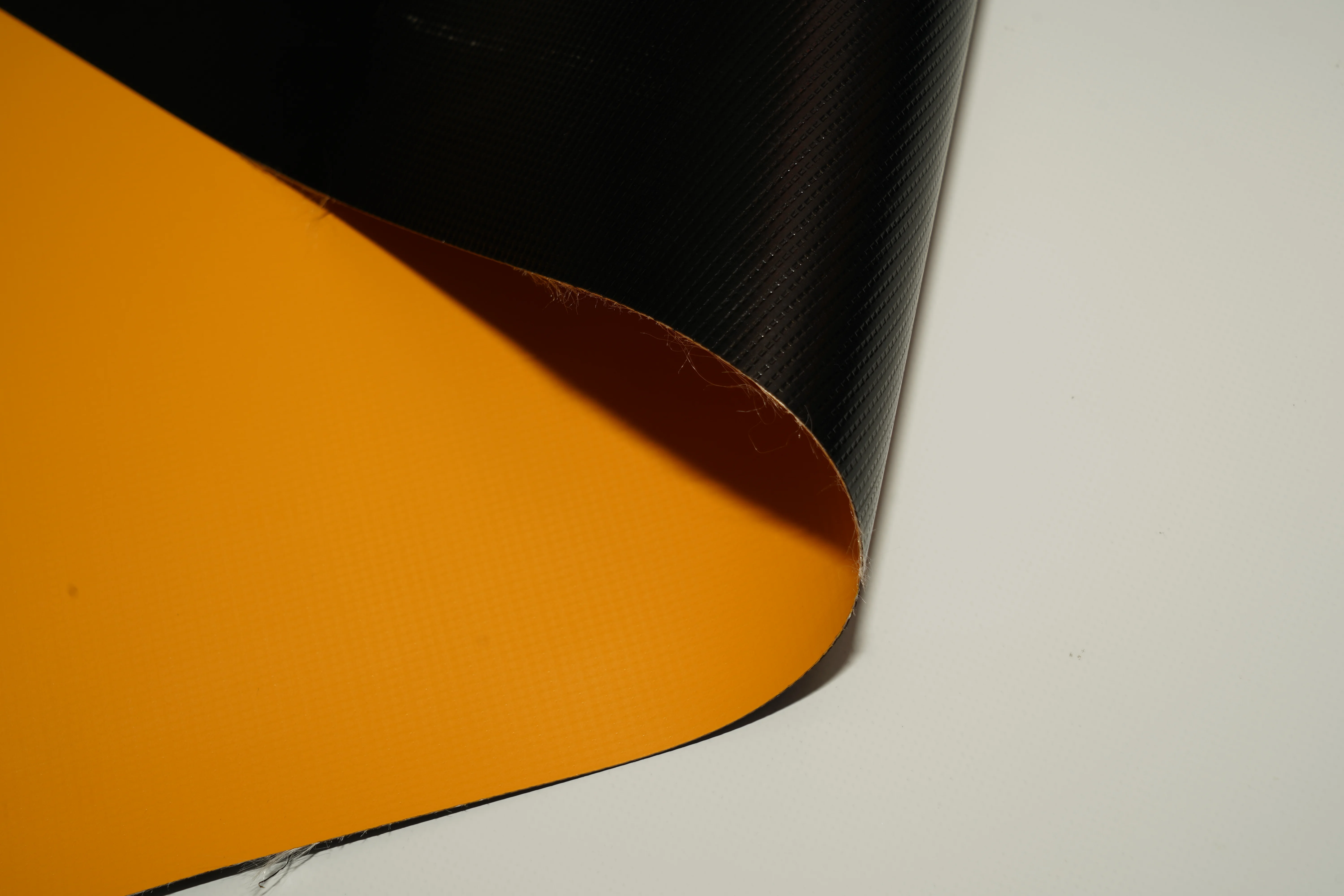 Mine ventilation duct brattice PVC laminated coated fabric