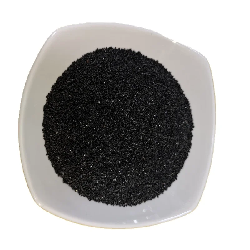 High Quality Black Emery Natural Sand Blast Fine Brown Fused Alumina for Outdoor Floor Blasting