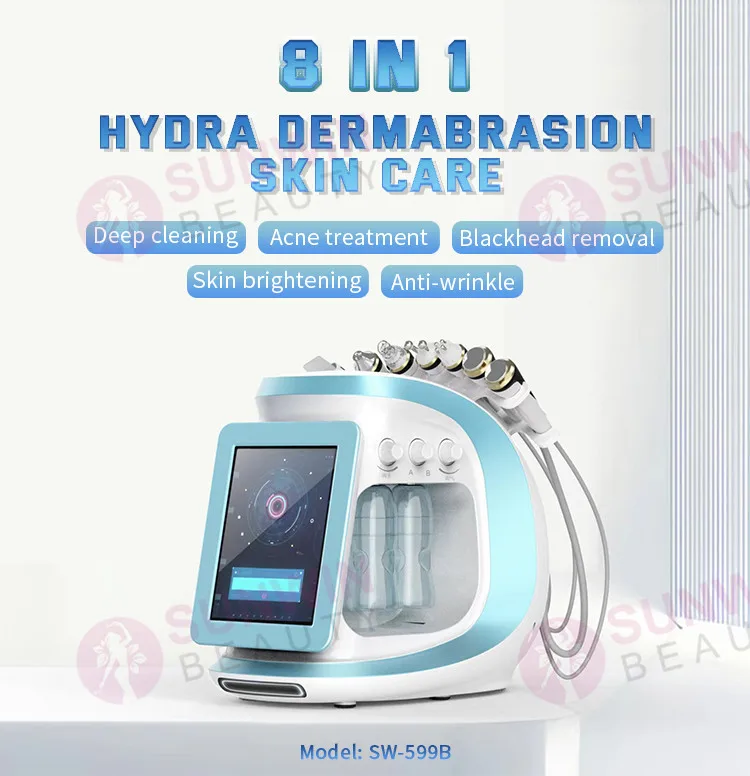 Portable Multifunction dermabrasion Microdermabrasion Oxygen Jet Peeling Face Cleaning Skin Rejuvenation Facial Machine