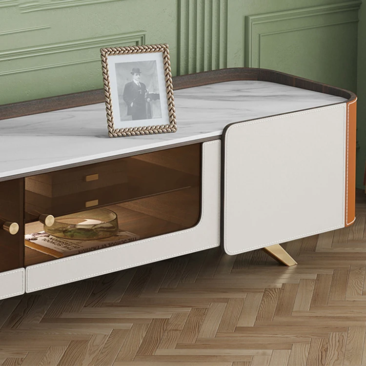 Luxury Combination modern living room center cabinet furniture tv stand and coffee table