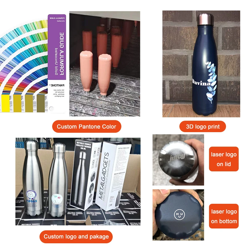 TY bottle 350ml/500ml vacuum flask double wall stainless steel thermo vacuum flask 17oz sports water bottle vaccum cup