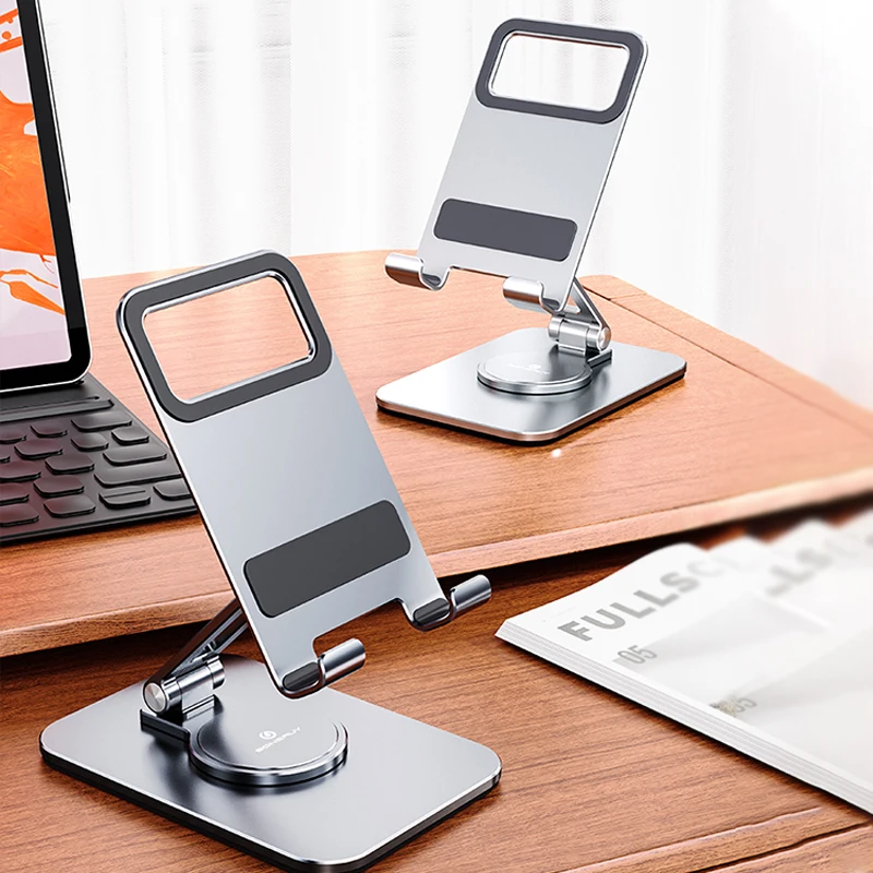 Adjustable Aluminum Alloy Flexible Universal Mobile Phone Stand Iphone Cell Laptop Mobile Phone Holders