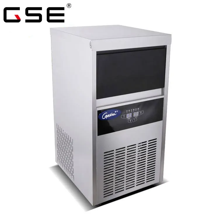 80kg Per Day High Capacity Commercial Kitchen Integrated Ice Machine Ice Cube maker Machine GSE Ice Maker