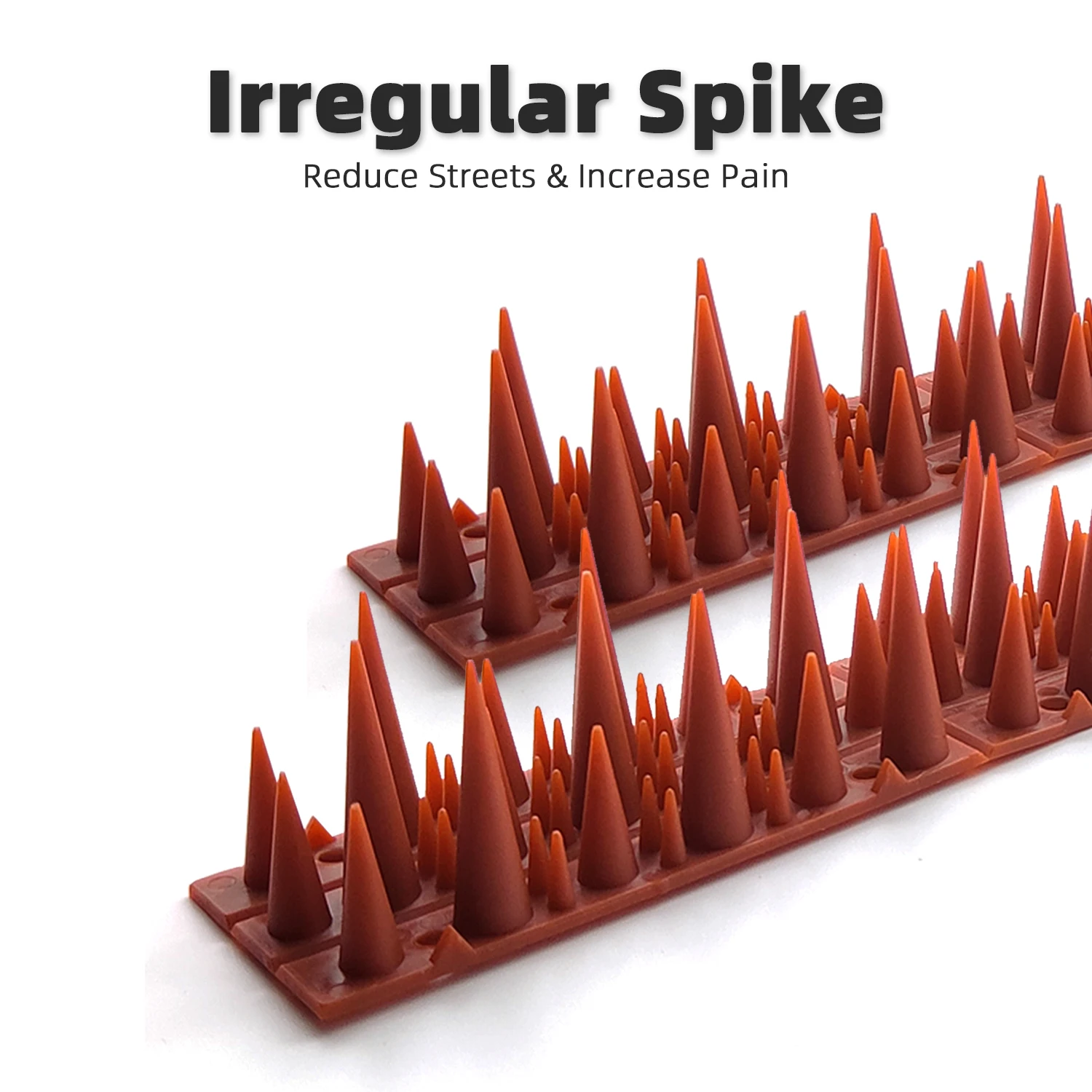 Hot selling 10pcs/box Spike Fencing Anti Bird Spikes For Pigeons Cats