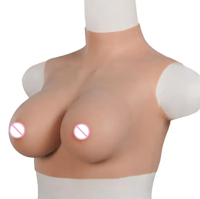 Silicone Fa-ke Boobs Breast Forms with Gel women clothes For newhalf crosser Drag Cosplay Queen womens clothing for men