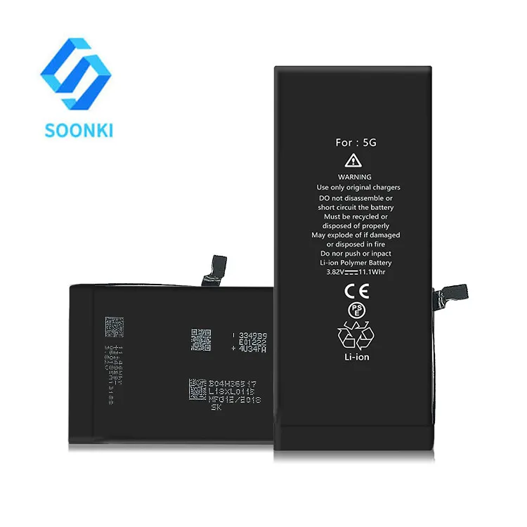 
mobile phone battery for iphone 5, rechargeable batteries for iphone 5 6 7 8 11 X,lithium ion battery 
