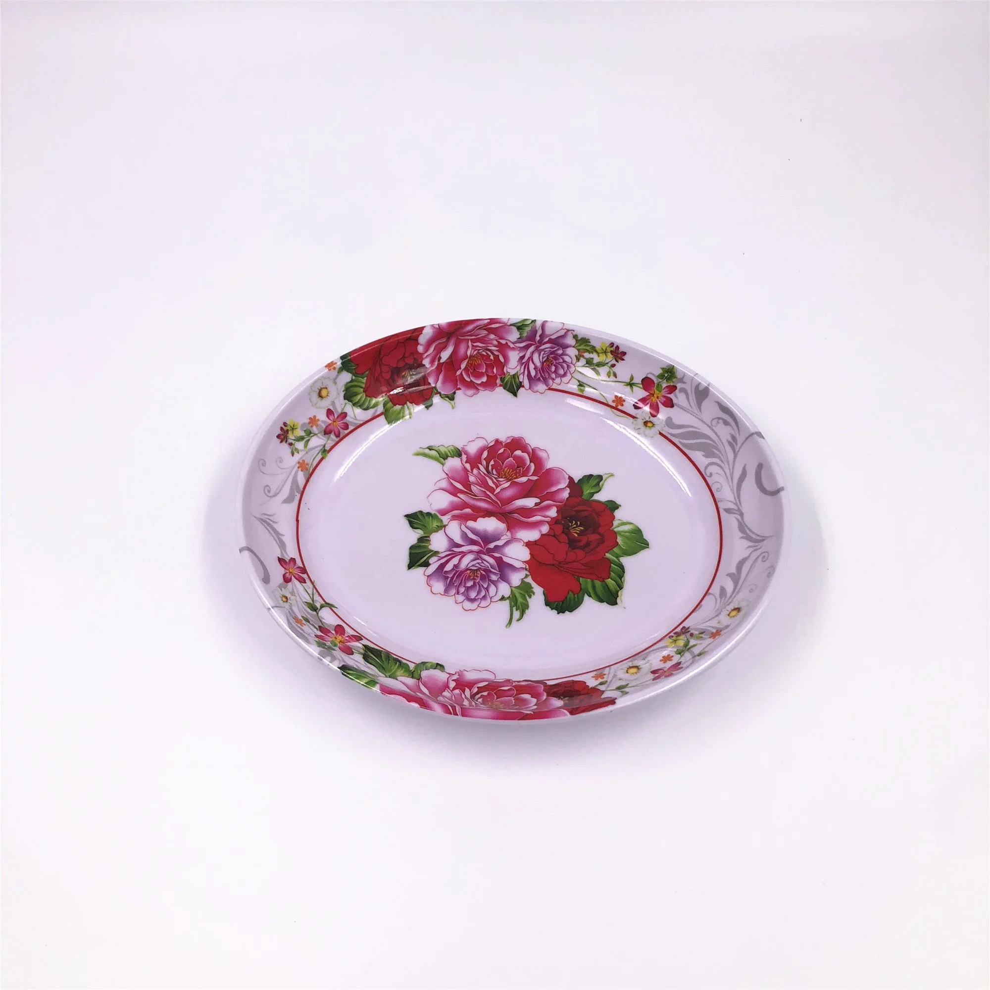 Лидер продаж, пластиковая посуда овальной формы, меламиновые блюда и тарелки