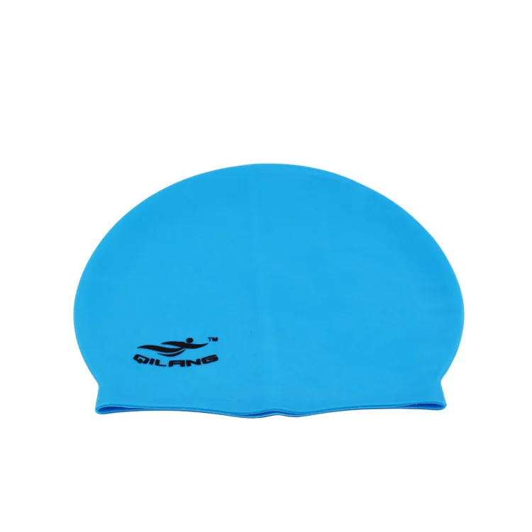 waterproof sports silicone swim hat custom silicone swimming hat with logo print for kids