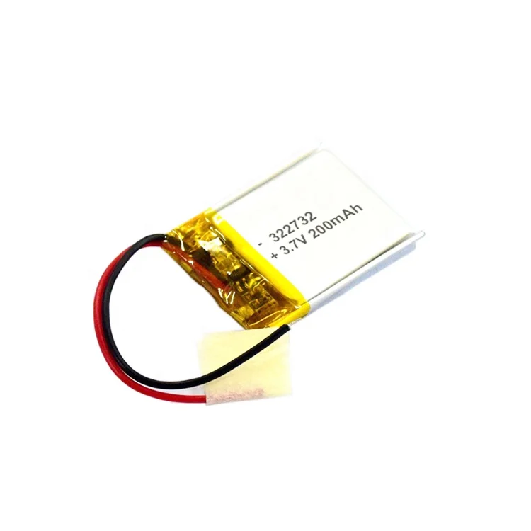 Rechargeable 501730 3.7V 200mah 0.74wh lithium polymer battery