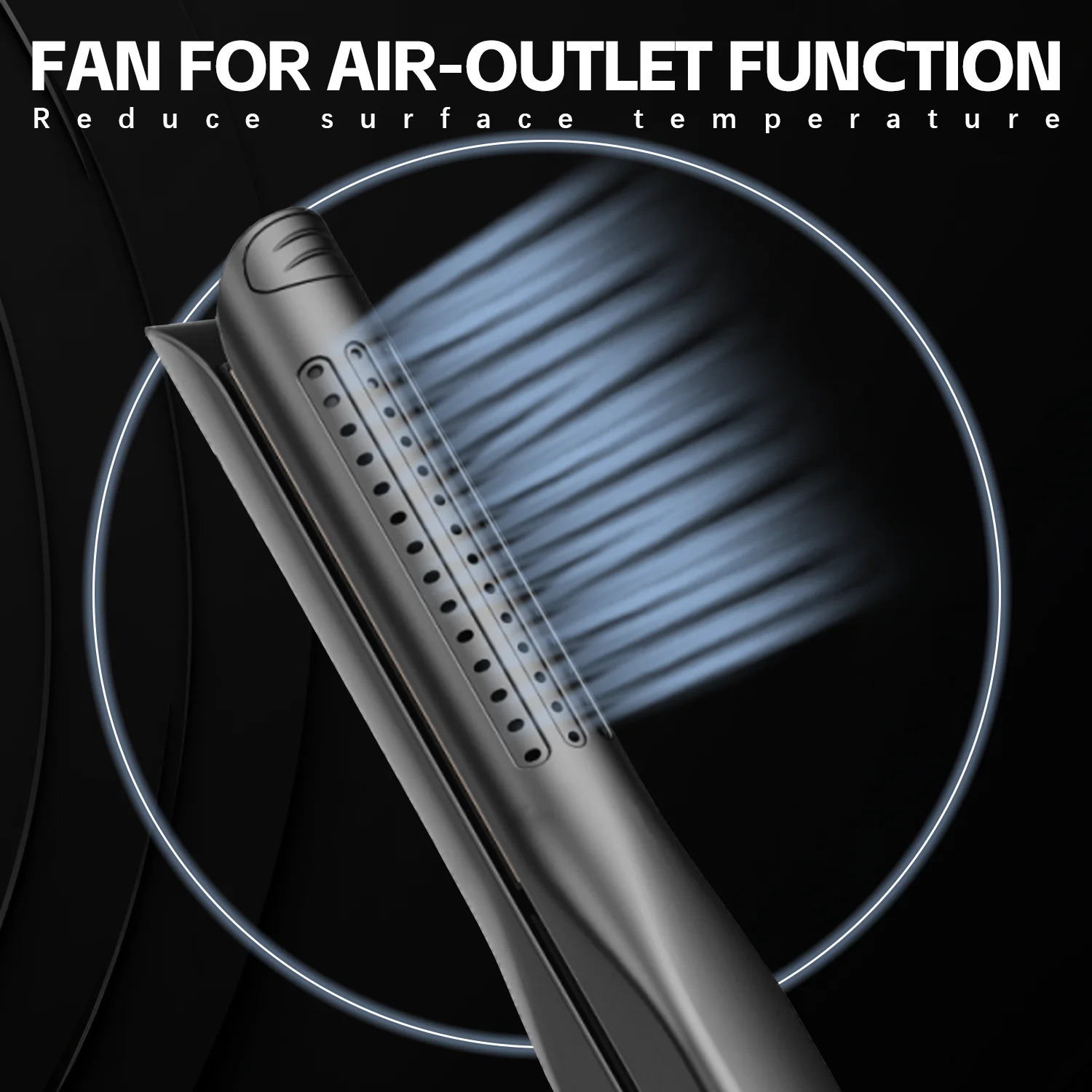 New High Quality Hair Straightener For Negative Ion Straightener Flat Irons 2 In 1 Hair Straightener