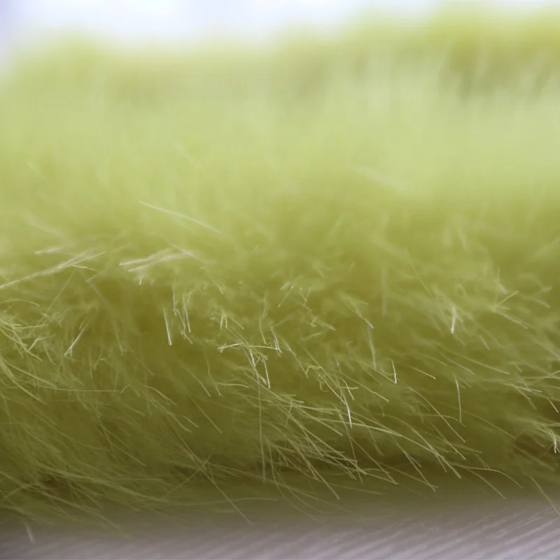 Длинная ворсовая ткань из искусственного лисьего меха оптом