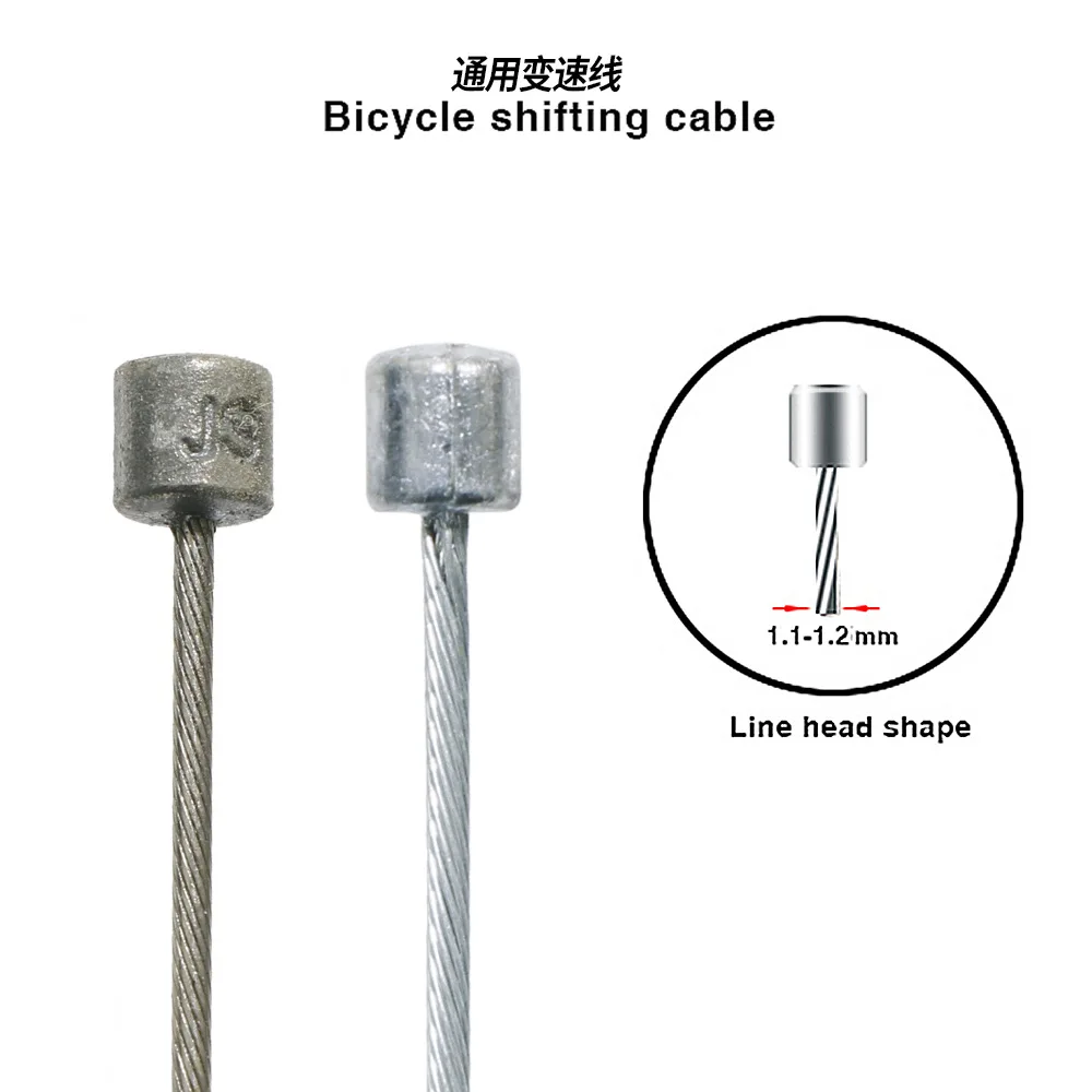 Bicycle Brake Gear Shift Cable Inner Wire Stainless Steel Galvanized Steel Wire Rope brake cable Universal for MTB road bike
