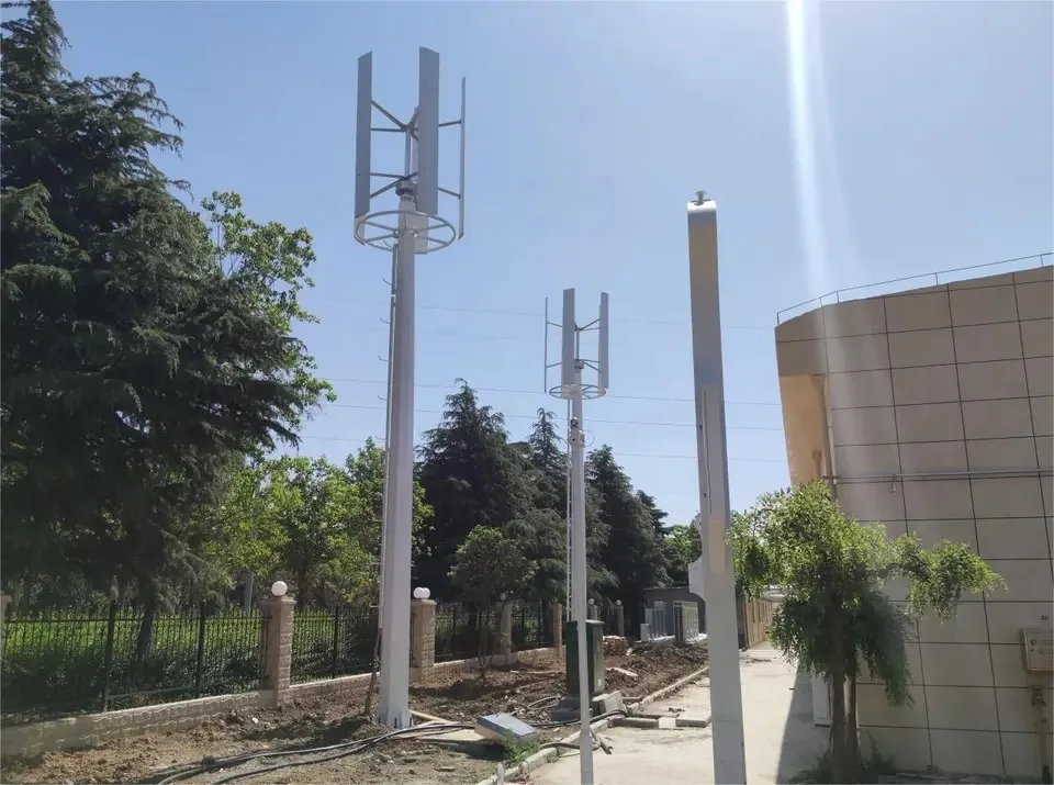 High Efficiency Low Start Up Speed 1kw Vertical Axis Wind Turbine Generator