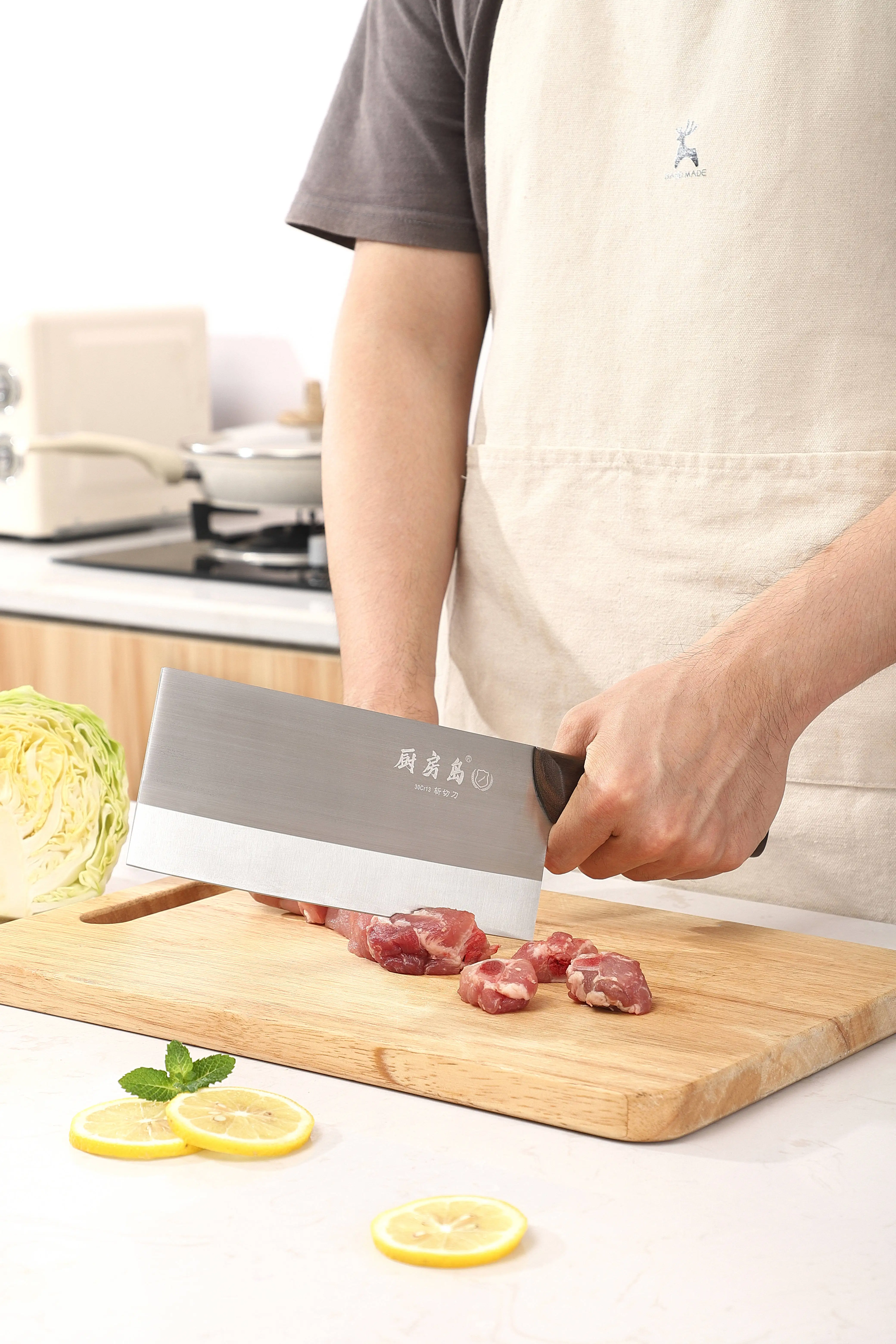 Hot Sale High Quality Stainless Steel Kitchen Knife Manufacturer Luxury Cleaver Knife