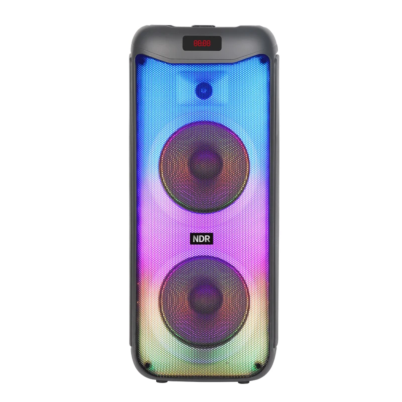 8-inch New High-power Heavy Subwoofer Loud Speaker Portable Trolley Speakers Wireless Square Dance Dual Outdoor Speaker