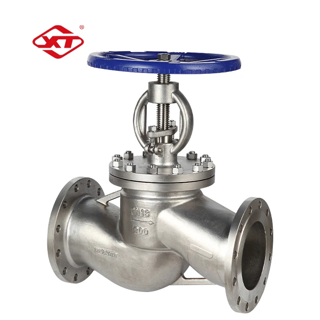 
J41W-16P DN200 High Pressure Steam 8 Inch Stainless Steel Russian Standard Gost Flange Globe Valve 