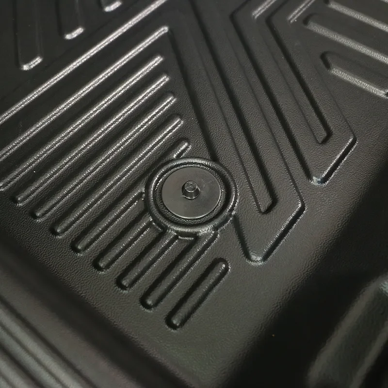 With Brand Logo Full Set Durable Good Price 5D 3PCS Car Carpet Used For KIA Picanto