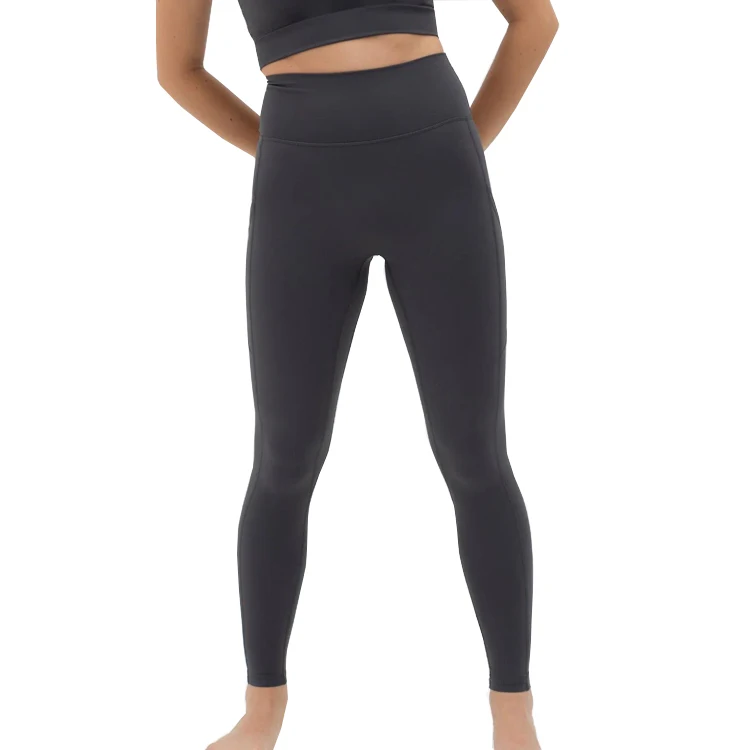 New Fashion Design Custom Natural Colors High Waist Yoga Pants No Front Seam Women GYM Leggings for Collection