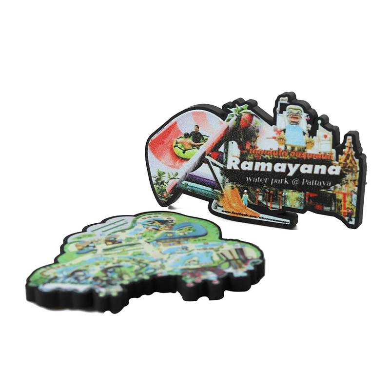 Popular Souvenir Refrigerator Magnets Personalised Logo Custom Fridge Magnet Pvc Rubber 3D Fridge Magnets for Decoration