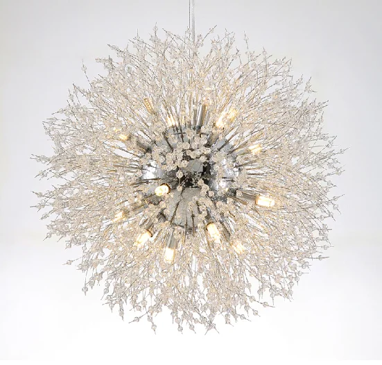 brilliant lighting sputnik starburst chandelier with k9 crystal for home