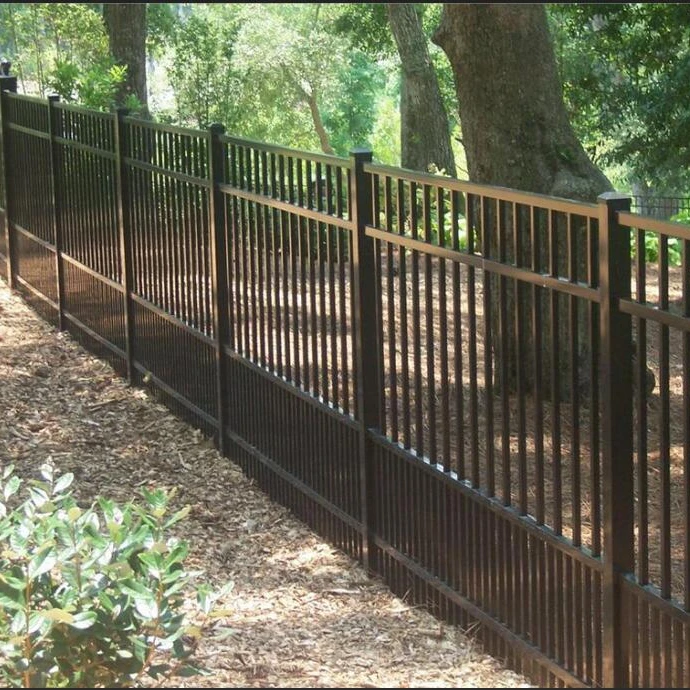 
2021 Powder Coated Fencing, Trellis & Gates Type wrought iron ornamental fence 