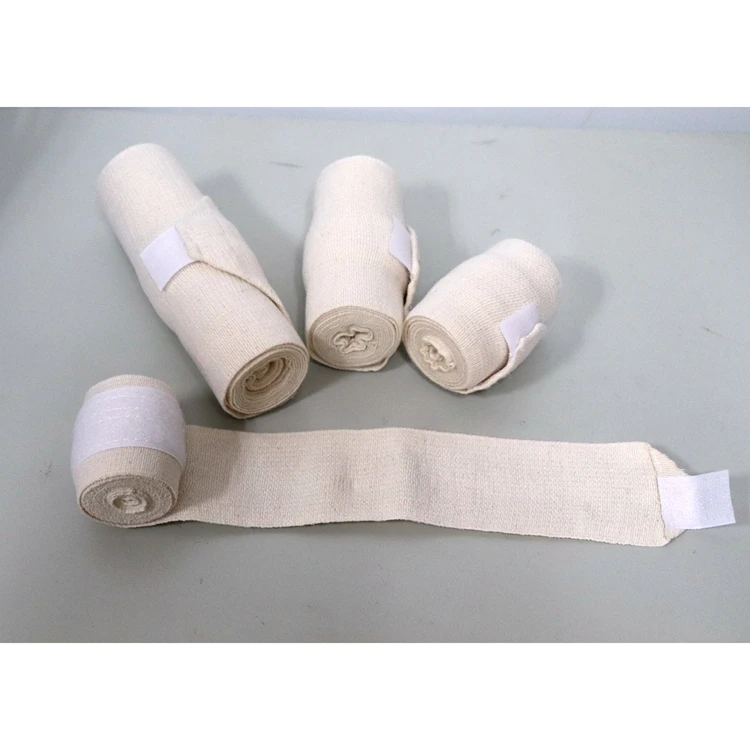 
near hangzhou american USA market honeycomb elastic bandages with hook and loop closure 