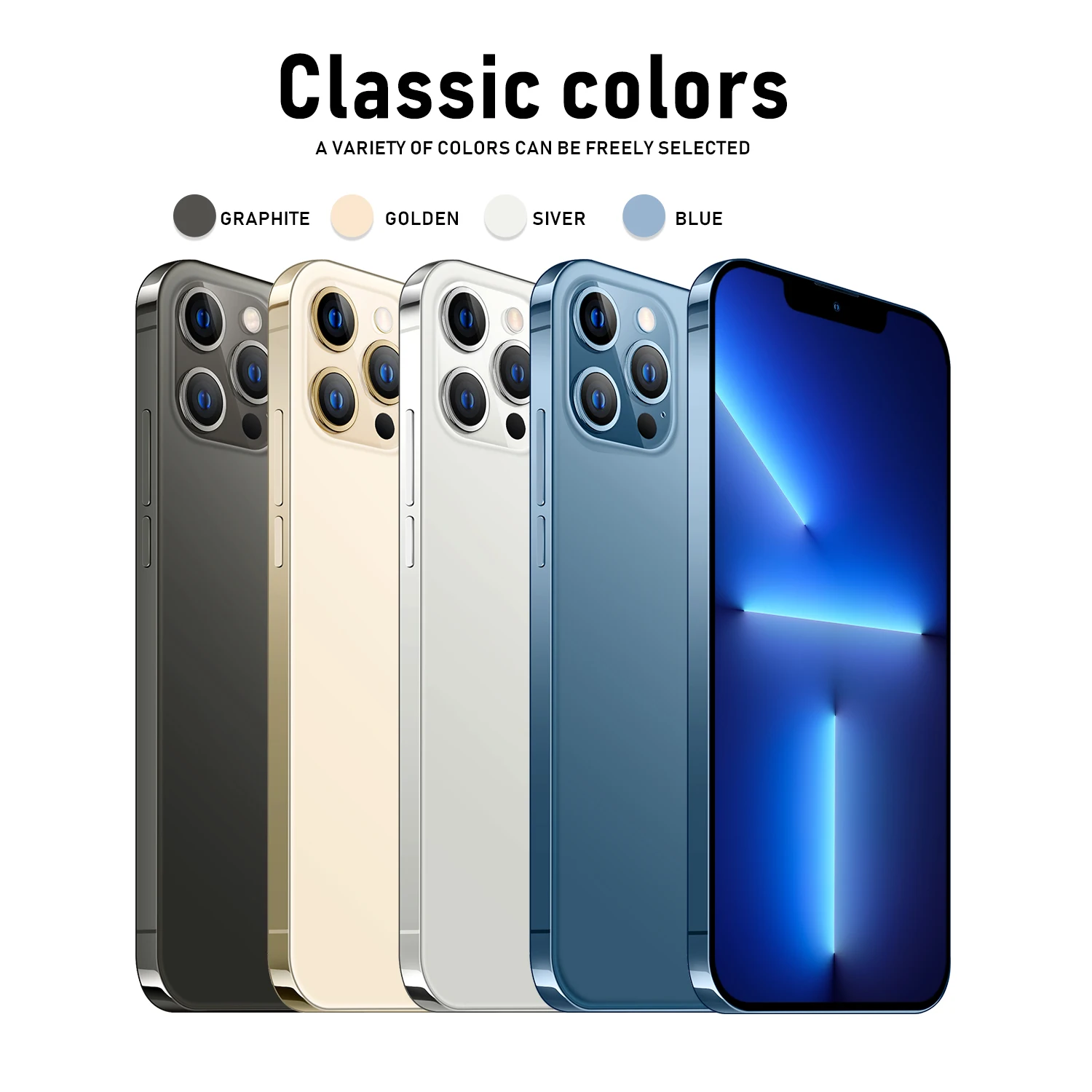 2022 i13 Pro Max + 6.7 inch 16GB + 512GB Android smartphone 10 core 5G LET phone 3 camera face ID Unlocked version mobile phone