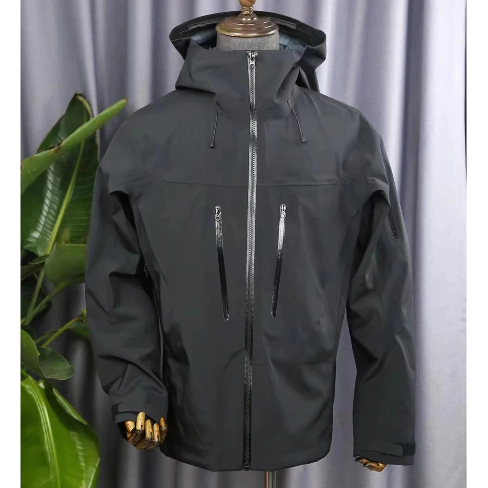 Stand Outdoor Hard Shell Jacket 10000mm Windproof Waterproof Jacket for Wholesale Spring and Autumn High Performance Summer