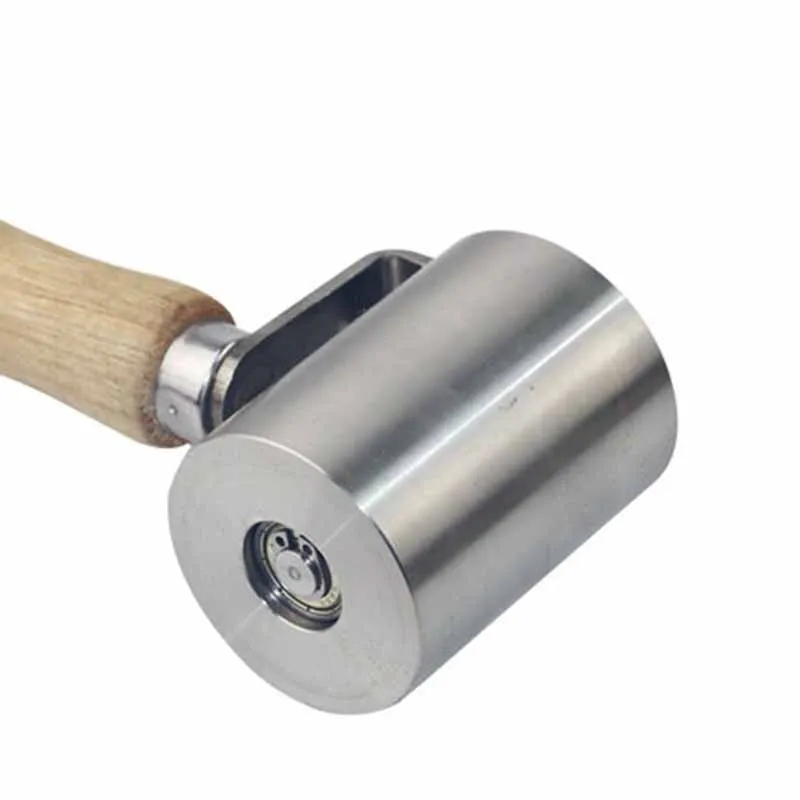 65mm Stainless Steel Pressure Roller Hand Press Tool for Roofing PVC/TPO/EPDM Plastic Membrane Welding Tool Machine Accessories