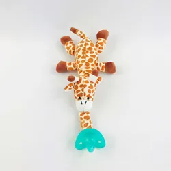 Мягкая игрушка для младенцев с держателем для соски-пустышки